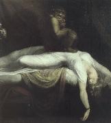 Johann Heinrich Fuseli cauchemar Spain oil painting artist